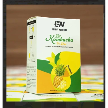 Bột Kombucha vị Dứa thanh mát 5g - Thức uống lên men dễ uống, giá 40.000đ