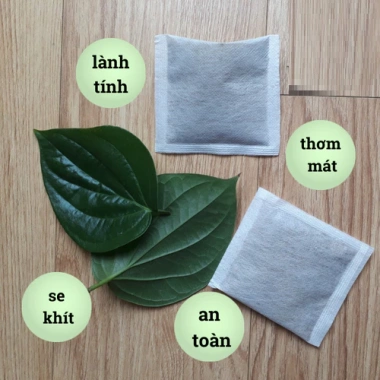 Bột lá trầu không xông hơ vùng kín sau sinh - làm sạch, ngừa nấm, giảm mùi 24k