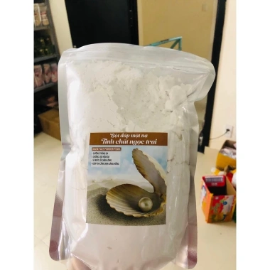 Bột Mặt Nạ Dẻo Ngọc Trai Nguyên Chất - Trắng Da, Dưỡng ẩm Sâu, Gói 500g/1.000g Giá chỉ 69.000₫ 2