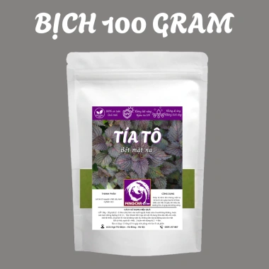Bột mặt nạ tía tô 100g - Giảm mụn, sáng da, mờ nám, giảm tàn nhang, chỉ 56.000đ 10