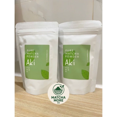 Bột Matcha AKI Nhật chính hãng - Túi chiết sẵn hàng, giảm giá, pha latte, nấu ăn, đắp mặt