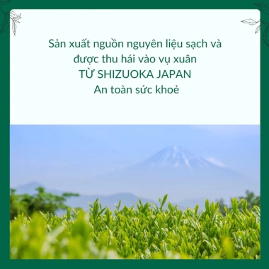 Bột Matcha AKI Nhật chính hãng - Túi chiết sẵn hàng, giảm giá, pha latte, nấu ăn, đắp mặt 9 Bột Matcha AKI Nhật chính hãng - Túi chiết sẵn hàng, giảm giá, pha latte, nấu ăn, đắp mặt 9