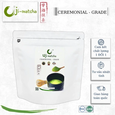 Bột Matcha Ceremonial Grade Nguyên Chất 100g Nhật Bản - Giá chỉ 230k giảm tới 66k