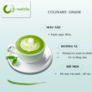 Bột Matcha Culinary Grade 100g Nhật Bản – Đầu xanh tươi, hương vị đậm, giá ưu đãi 175.000 VNĐ 4 Bột Matcha Culinary Grade 100g Nhật Bản – Đầu xanh tươi, hương vị đậm, giá ưu đãi 175.000 VNĐ 4