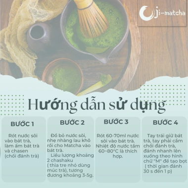 Bột Matcha Culinary Grade 500g Nhật Bản Giá ưu đãi 750.000đ Hương vị xanh 6