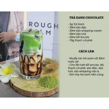 Bột Matcha Đài Loan Mũ Đỏ 100g Nguyên chất, thơm, pha latte & bánh, 119.000 VND