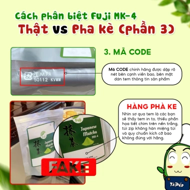 Bột Matcha Fuji MK4 50g - Vị Nutty Béo Bùi, Ngọt Ngào, Giá ưu đãi 119.000 VND (trước 154.700)