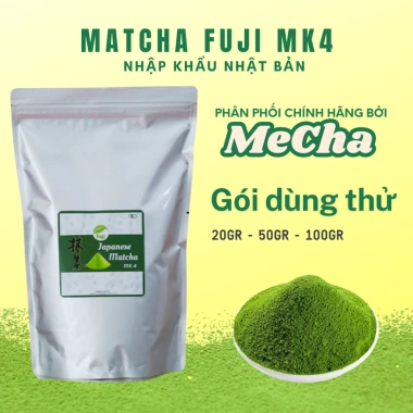 Bột Matcha Fuji MK4 Gói Dùng Thử 20-100g Đậm Đà Nutty Béo Bùi, Giá Ưu Đãi 445.000 VNĐ 2 Bột Matcha Fuji MK4 Gói Dùng Thử 20-100g Đậm Đà Nutty Béo Bùi, Giá Ưu Đãi 445.000 VNĐ 2