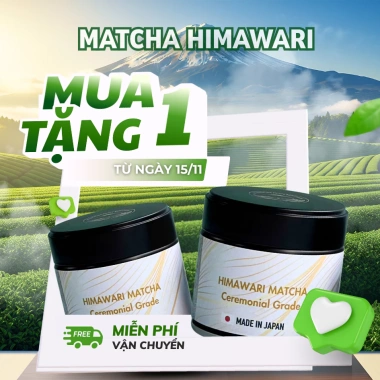 Bột Matcha Himawari Phiên Bản Giới Hạn 30g Nhập Khẩu Nhật Bản Pha Chế Trà Đạo Quà Tặng Giá Ưu Đãi 538.920