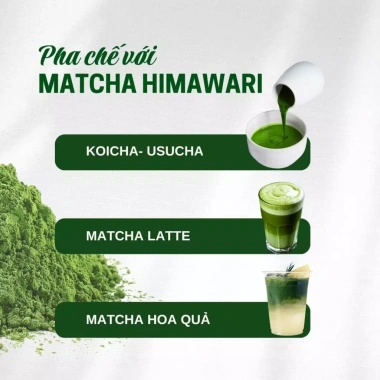Bột Matcha Himawari Phiên Bản Giới Hạn 30g Nhập Khẩu Nhật Bản Pha Chế Trà Đạo Quà Tặng Giá Ưu Đãi 538.920 4