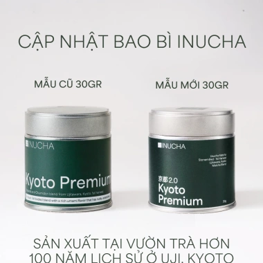 Bột Matcha INUCHA Kyoto Premium 30g - Cấp lễ, Thu hoạch Uji 2.025, Giá ưu đãi 725k