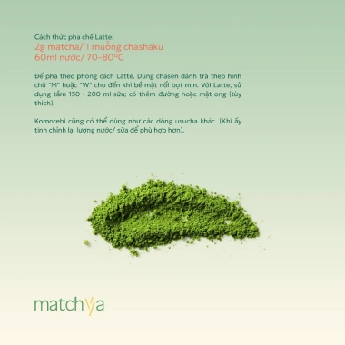 Bột Matcha KOMOREBI Izumo 40g - Giống Đơn Yabukita, Vụ Xuân, Giá ưu đãi 689.500₫ 3
