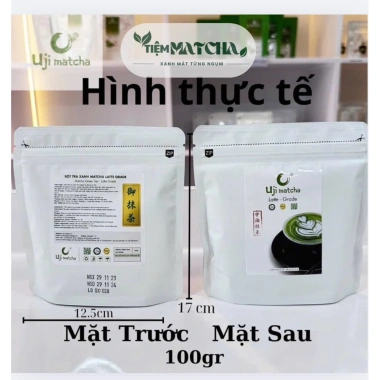 Bột Matcha Latte Grade 100gr – Thu hoạch vụ Hè Thu, Matcha Uji Nhật Bản, giá ưu đãi 2