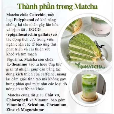 Bột Matcha Latte Grade 100gr – Thu hoạch vụ Hè Thu, Matcha Uji Nhật Bản, giá ưu đãi 7