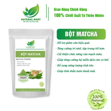 Bột Matcha Nguyên Chất Natural Mart 100% Thiên Nhiên Giá 42.000 Đ Giảm Sốc