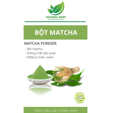 Bột Matcha Nguyên Chất Natural Mart 100% Thiên Nhiên Giá 42.000 Đ Giảm Sốc