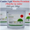 Bột Matcha PREMIUM Satoen 100g Combo 3 gói - Matcha Nhật Bản Vụ Xuân, chỉ 185k 2