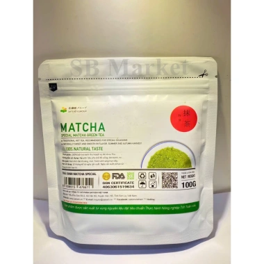Bột Matcha SPECIAL Satoen 100g - COMBO 2 gói, Matcha Nhật Bản Hè Thu, Giá ưu đãi 145.000₫