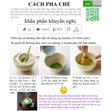 Bột Matcha SPECIAL Satoen 100g - COMBO 2 gói, Matcha Nhật Bản Hè Thu, Giá ưu đãi 145.000₫