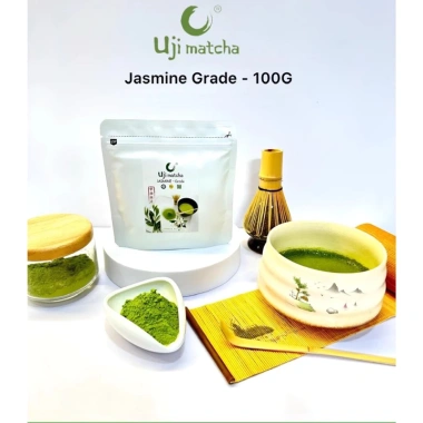 Bột Matcha Uji Jasmine hương nhài Trà xanh thượng hạng giá 141.500 đồng 2