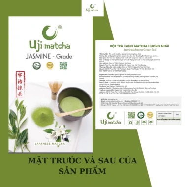 Bột Matcha Uji Jasmine hương nhài Trà xanh thượng hạng giá 141.500 đồng 5