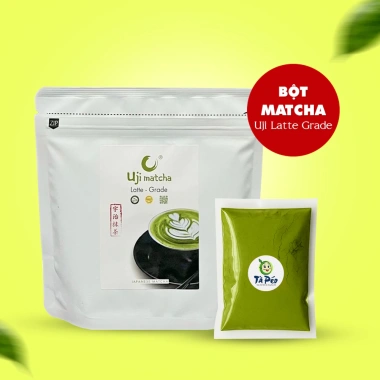 Bột Matcha Uji Latte Grade 50g - Vị trà thơm, đắng nhẹ, TÀ PÉO, giá 55k 6 Bột Matcha Uji Latte Grade 50g - Vị trà thơm, đắng nhẹ, TÀ PÉO, giá 55k 6