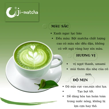 Bột Matcha UJI YANO 500g Cao Cấp Nhật Bản - Giảm còn 1.080.000 VNĐ 3 Bột Matcha UJI YANO 500g Cao Cấp Nhật Bản - Giảm còn 1.080.000 VNĐ 3