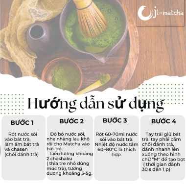 Bột Matcha UJI YANO 500g Cao Cấp Nhật Bản - Giảm còn 1.080.000 VNĐ