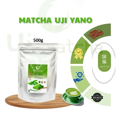 Bột Matcha Uji Yano Grade 500g – Trà xanh Nhật Bản, vị ngọt hậu thơm ngon