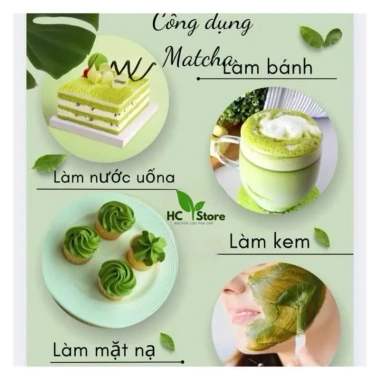 Bột Matcha Uji Yano Grade 500g – Trà xanh Nhật Bản, vị ngọt hậu thơm ngon