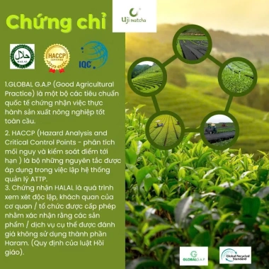 Bột Matcha Uji Yano Grade 500g – Trà xanh Nhật Bản, vị ngọt hậu thơm ngon