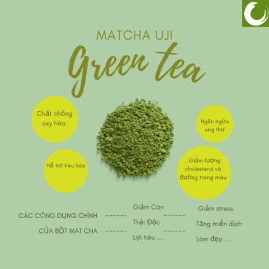 Bột Matcha UJI YANO nguyên chất không đường sữa 100g giá ưu đãi 295.000 6