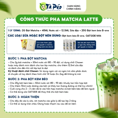 Bột Matcha Uji Yano Nhật Bản 50g - Thơm dịu, vị béo thanh, matcha latte TÀ PÉO - 72.000 VND