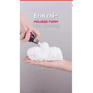 Bọt Mềm Ecolchi 200ml - Giữ Lọn Xoăn Mềm Mại, Dưỡng Nếp Tóc, Giá Ưu Đãi 155k