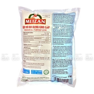 Bột mì đa dụng Meizan cao cấp 500g FreeShip - Giá 17.500đ, ưu đãi làm bánh 3 Bột mì đa dụng Meizan cao cấp 500g FreeShip - Giá 17.500đ, ưu đãi làm bánh 3