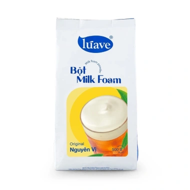Bột Milk Foam Luave 500g - 3 vị thơm ngon, giảm giá 168k, tạo bọt sữa mịn cà phê 2 Bột Milk Foam Luave 500g - 3 vị thơm ngon, giảm giá 168k, tạo bọt sữa mịn cà phê 2