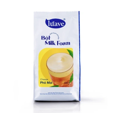 Bột Milk Foam Luave 500g - 3 vị thơm ngon, giảm giá 168k, tạo bọt sữa mịn cà phê 4 Bột Milk Foam Luave 500g - 3 vị thơm ngon, giảm giá 168k, tạo bọt sữa mịn cà phê 4