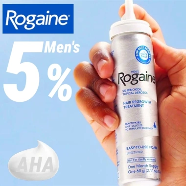 Bọt Mọc Tóc Rogaine 5% Minoxidil Nam – Phục hồi nang tóc, tăng độ dày, chỉ 620k 2