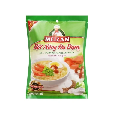 Bột năng Meizan gói 1kg/400g - Giá 36.700₫, độ dẻo cao, nở nhanh cho bánh mì Bột năng Meizan gói 1kg/400g - Giá 36.700₫, độ dẻo cao, nở nhanh cho bánh mì