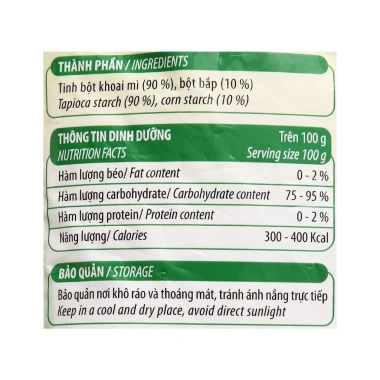 Bột năng Meizan gói 1kg/400g - Giá 36.700₫, độ dẻo cao, nở nhanh cho bánh mì 3 Bột năng Meizan gói 1kg/400g - Giá 36.700₫, độ dẻo cao, nở nhanh cho bánh mì 3