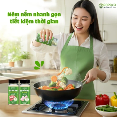 Bột nêm thịt Anpaso thịt heo sấy thăng hoa - Giữ hương vị, chỉ 85.000đ 2 Bột nêm thịt Anpaso thịt heo sấy thăng hoa - Giữ hương vị, chỉ 85.000đ 2