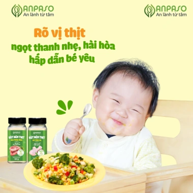 Bột nêm thịt Anpaso thịt heo sấy thăng hoa - Giữ hương vị, chỉ 85.000đ