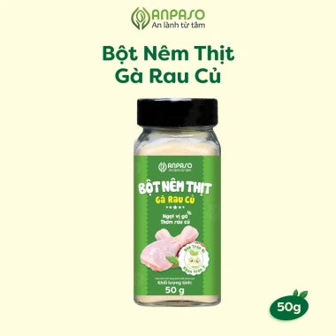 Bột nêm thịt Anpaso thịt heo sấy thăng hoa - Giữ hương vị, chỉ 85.000đ