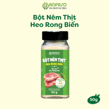 Bột nêm thịt Anpaso thịt heo sấy thăng hoa - Giữ hương vị, chỉ 85.000đ