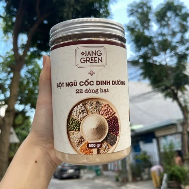 Bột ngũ cốc 22 loại hạt JangGreen dinh dưỡng bà bầu, tăng sữa mẹ, bữa sáng lành mạnh