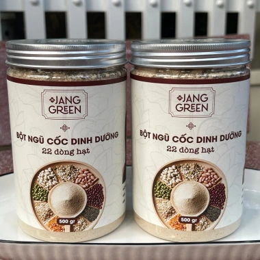 Bột ngũ cốc 22 loại hạt JangGreen dinh dưỡng bà bầu, tăng sữa mẹ, bữa sáng lành mạnh