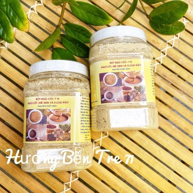Bột ngũ cốc 7 loại đậu rang xay không chất bảo quản - 500gr, giảm giá 55.000đ