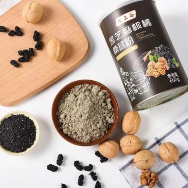 Bột Ngũ Cốc Ăn Kiêng Mè Đen Dâu Tằm Óc Chó 600g – Ít Đường, Không Đường, Giảm Giá 130k