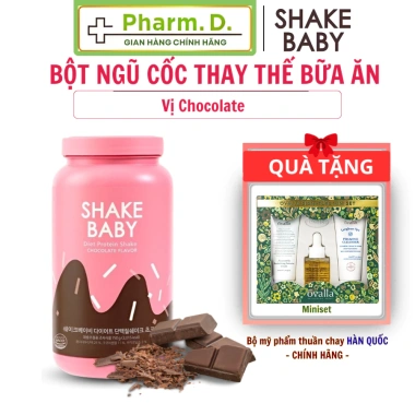 Bột Ngũ Cốc Ăn Kiêng Protein Shake Baby 750g Vị Chocolate Hàn Quốc Giảm Cân 699k
