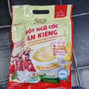 Bột ngũ cốc ăn kiêng Việt Đài chính hãng 15 gói x40g - Giảm cân, tiểu đường, béo phì